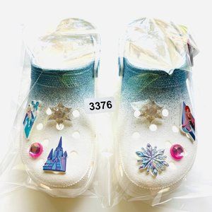 3376 FROZEN CROCS DISNEY PARKS DISNEYLAND DISNEYWORLD